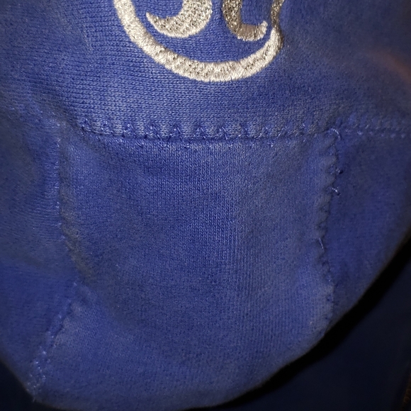 Limited edition Lululemon scuba / hoodie sweater. Periwinkle blue. Size 2 - Picture 6 of 7